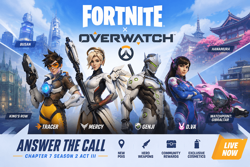 Fortnite x Overwatch Chapter 7 Season 2